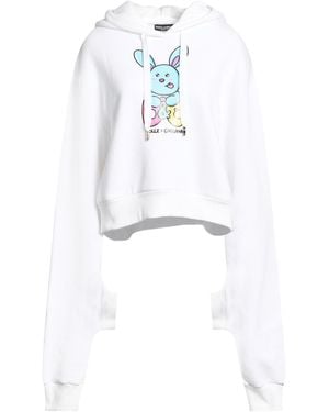 Dolce & Gabbana Sweatshirt Cotton, Polyester - White