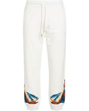 Marcelo Burlon Trousers Cotton - White