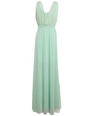 Rinascimento Maxi Dress Polyester, Elastane - Green