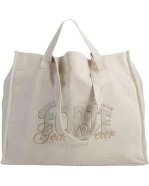 Gcds Cream Handbag Cotton - Natural