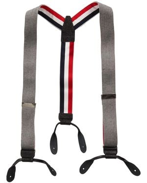 Thom Browne Hosenträger - Weiß