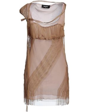 DSquared² Mini Dress - Brown