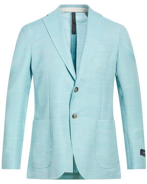 Tombolini Blazer Wool, Polyamide - Blue