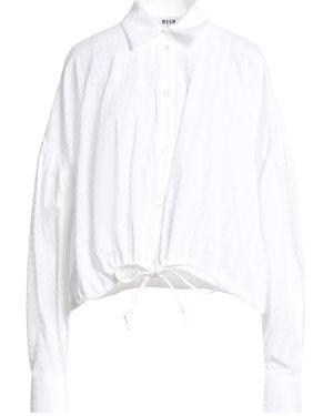 MSGM Camicia - Bianco