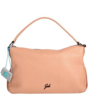Gabs Pebbled Leather Tote Handbag - Natural
