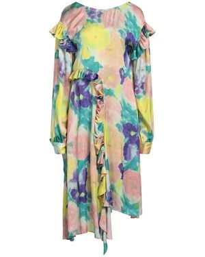 REMAIN Birger Christensen Vestito Midi - Bianco