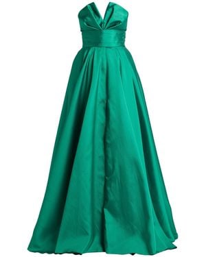 ATELIER LEGORA Maxi Dress Polyester, Silk - Green