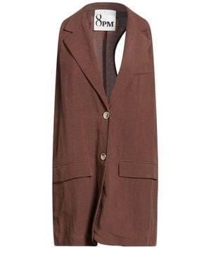 8pm Waistcoat - Brown