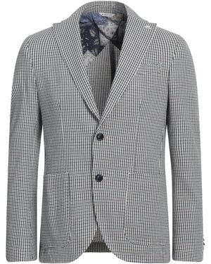 Manuel Ritz Azure Blazer Cotton, Polyester - Gray