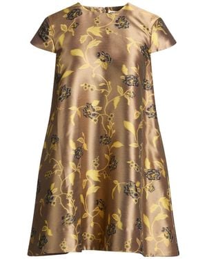 STAUD Mini Dress Polyester - Gray