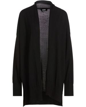 Alpha Studio Cardigan Merino Wool - Black