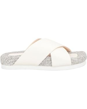 Agl Attilio Giusti Leombruni Espadrilles Leather - White