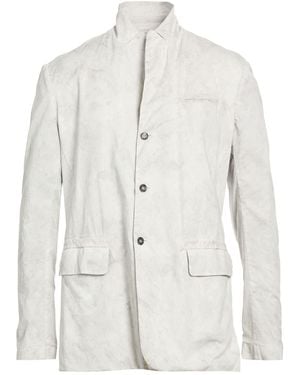 Masnada Blazer Cotton, Elastane - White