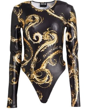Versace Jeans Couture Bodysuit Polyester, Elastane - Black