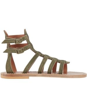K. Jacques Sandals Leather - Natural