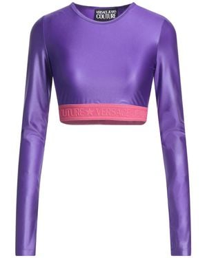 Versace Jeans Couture Camiseta - Morado