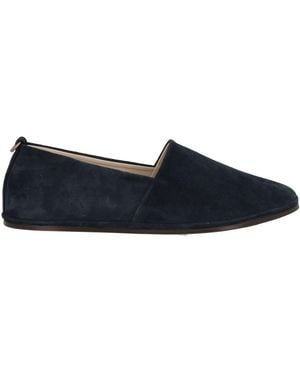 Agnona Midnight Loafers Leather - Blue