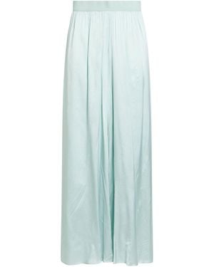 .., merci italia Trousers Viscose - Blue