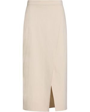 MEIMEIJ Midi Skirt - White