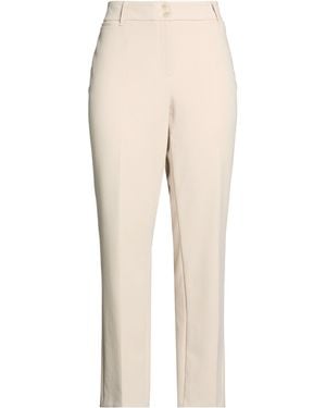 Gardeur Pants Recycled Polyester, Polyester, Triacetate, Viscose - Natural
