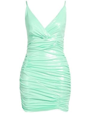 SILENCE LIMITED Light Mini Dress Polyester, Elastane - Green
