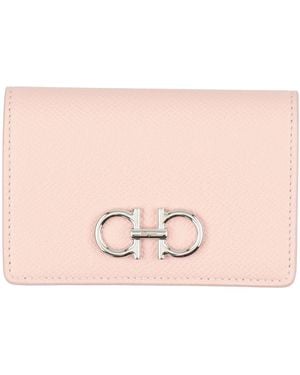 Ferragamo Cardholder Calfskin - Pink