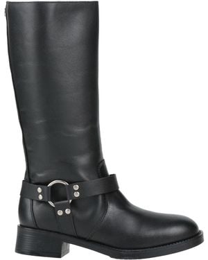 Steve Madden Boot Leather - Black