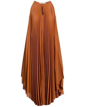Philosophy Di Lorenzo Serafini Midi Dress - Brown