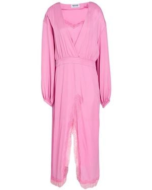 Moschino Maxi Dress Acetate, Silk - Pink