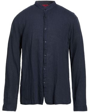 HUGO Shirt Linen - Blue
