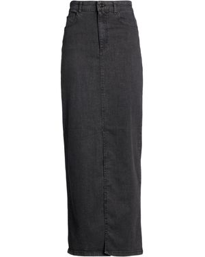 Marella Denim Skirt Cotton, Elastane - Gray