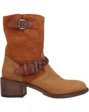 Pantanetti Ankle Boots Leather - Brown