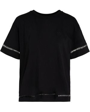 Twinset T-Shirts - Schwarz
