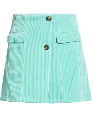 Marella Light Mini Skirt Polyester, Elastane - Green