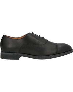Testoni Lace-Up Shoes Calfskin - Black