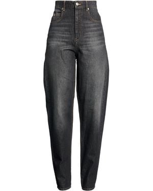 Isabel Marant Charcoal Jeans Cotton - Grey