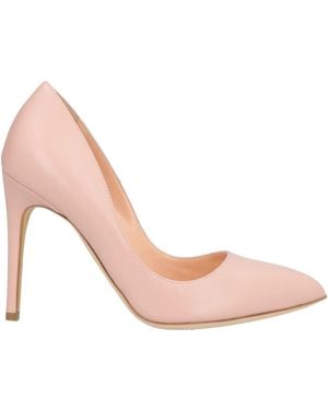 Rupert Sanderson Blush Court Shoes Leather - Pink