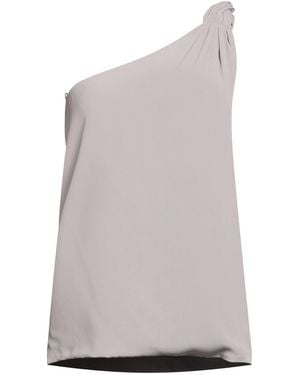 Semicouture Top Acetate, Silk - Grey