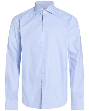 Ghirardelli Shirt Cotton - Blue