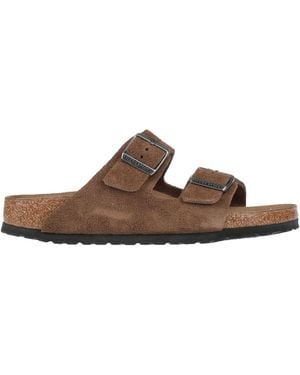 Birkenstock Arizona Light Sandals Leather - Brown
