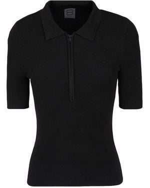 8 by YOOX Polo Shirt - Black
