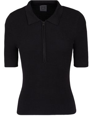 8 by YOOX Polo Shirt - Black