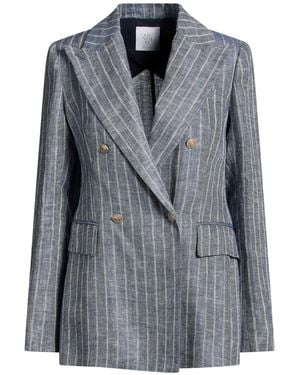 Eleventy Blazer Hemp, Linen - Grey