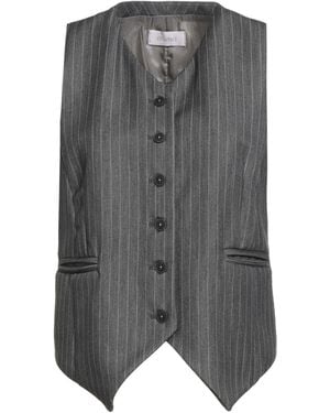 Motel Tailored Vests - Gray