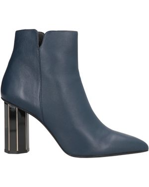 Bruno Premi Ankle Boots Soft Leather - Blue
