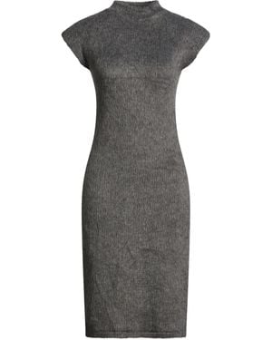 OVER/D Midi Dress Acrylic, Elastane - Gray