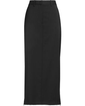 Helmut Lang Jupe Midi - Noir
