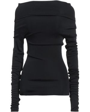 Ferragamo Top Viscose, Polyamide, Polyurethane - Black