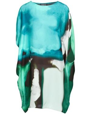 Gianluca Capannolo Top Silk - Blue