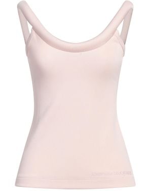 McQueen Top Viscose, Polyamide, Elastane, Polyester - Pink